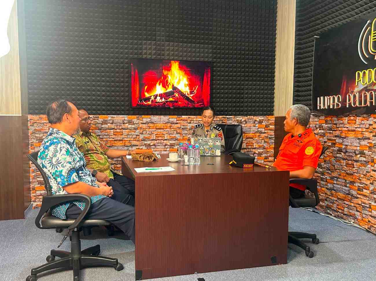 Polda Papua Barat Gelar Podcast : Ajak Warga Siaga Hadapi El Nino