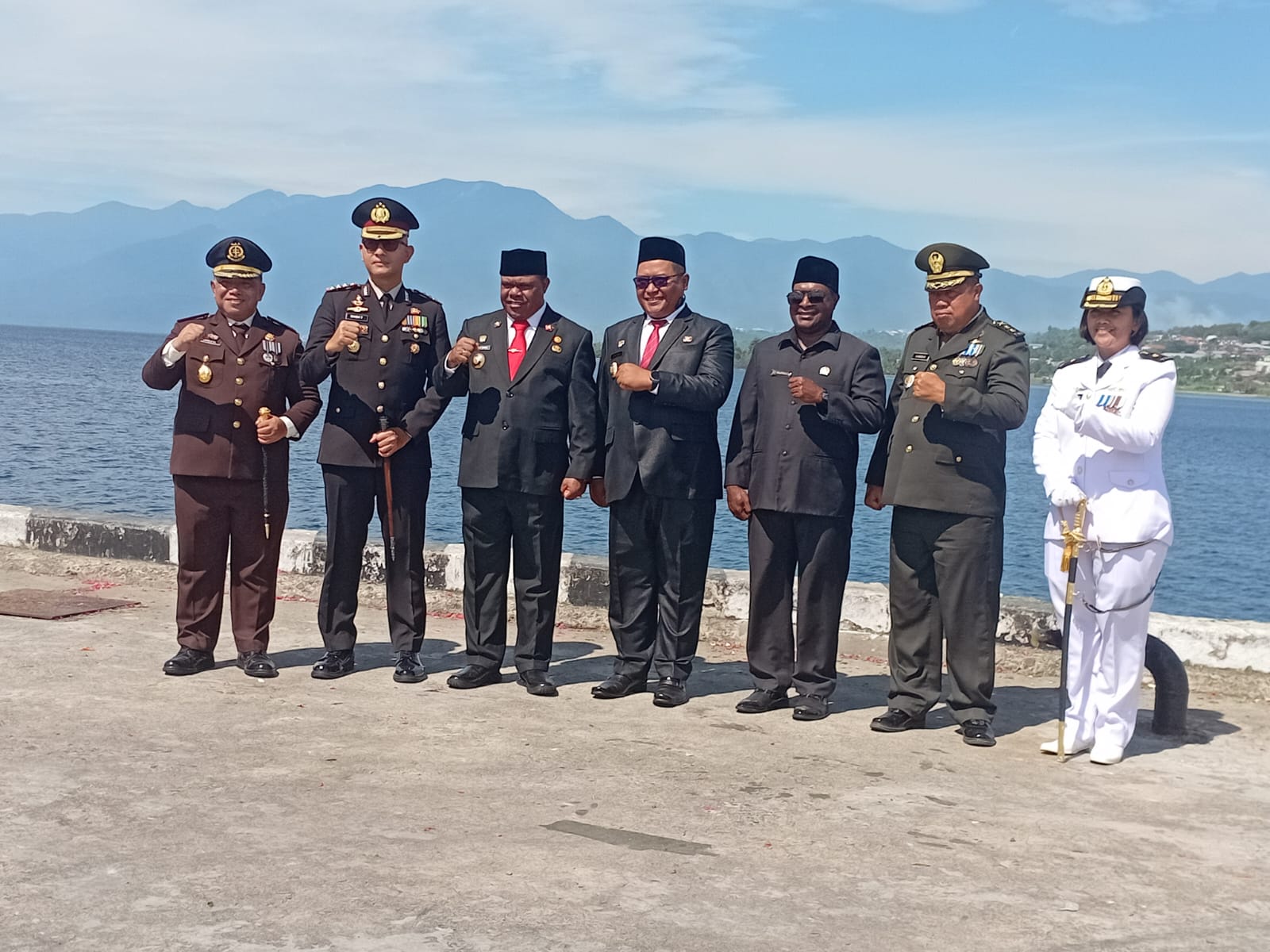 Ziarah Nasional di Manokwari, Hermus Indou Tegaskan Komitmen Jaga NKRI
