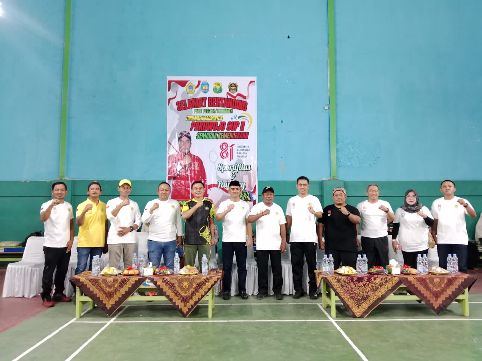 Dibuka Wabup Joko Lingara, Semarak HUT RI Pakuwojo Teluk Bintuni Dimulai