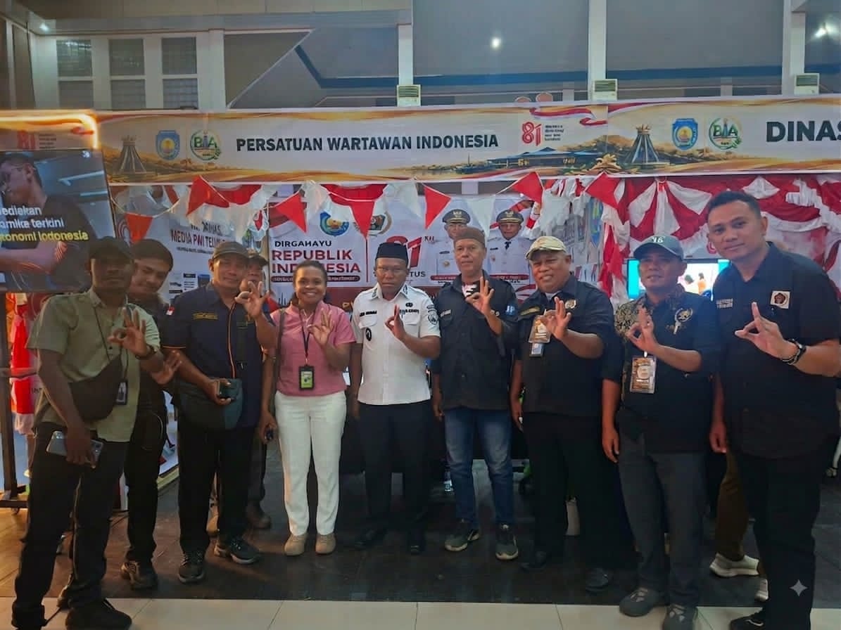 Wabup Joko Lingara Serukan Pers Bintuni Bersatu : “Jangan Baku Marah, Mari Baku Sayang”