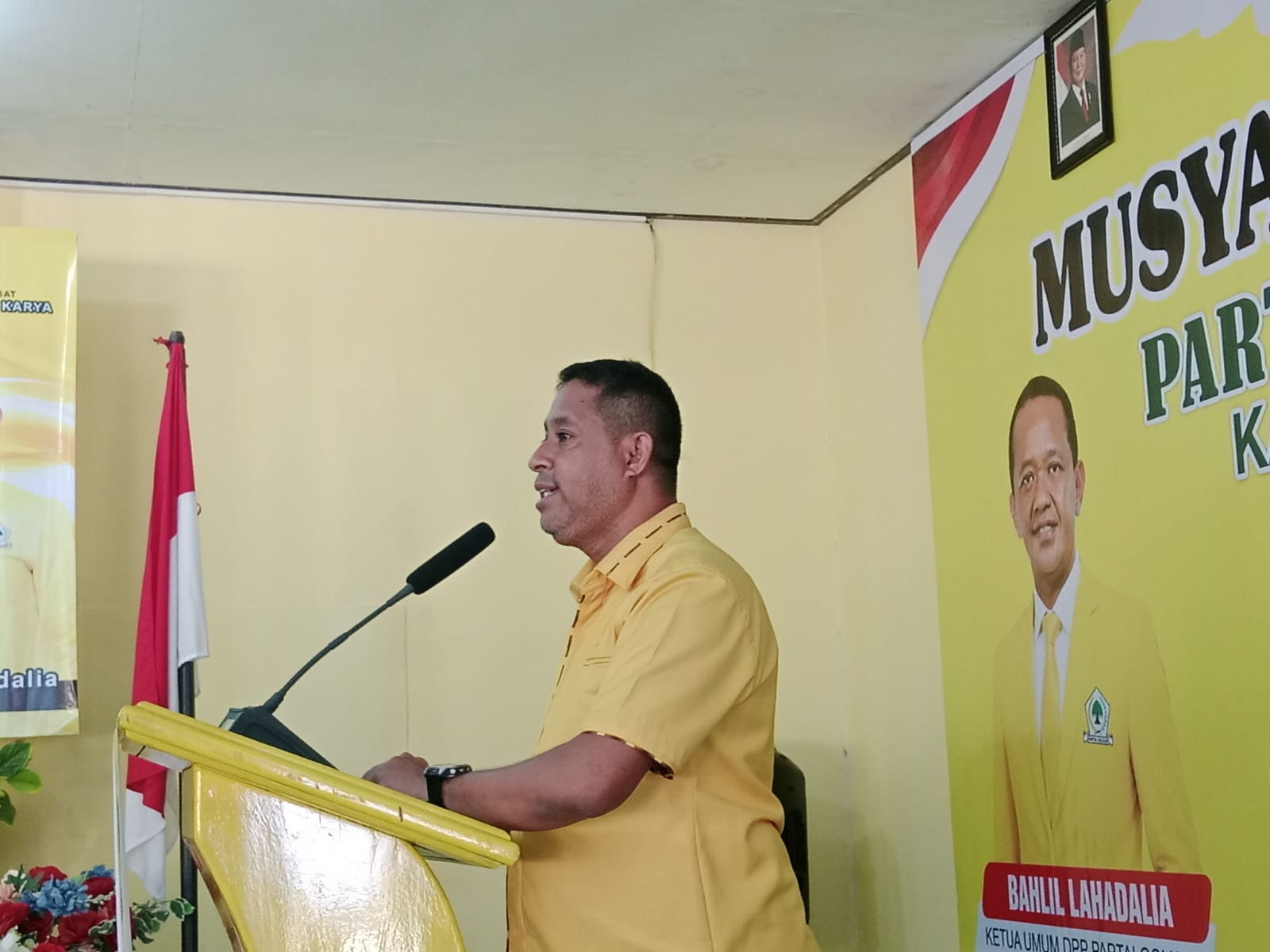 Yohanis Manibuy : Musda V Golkar Teluk Bintuni Jadi Momentum Regenerasi