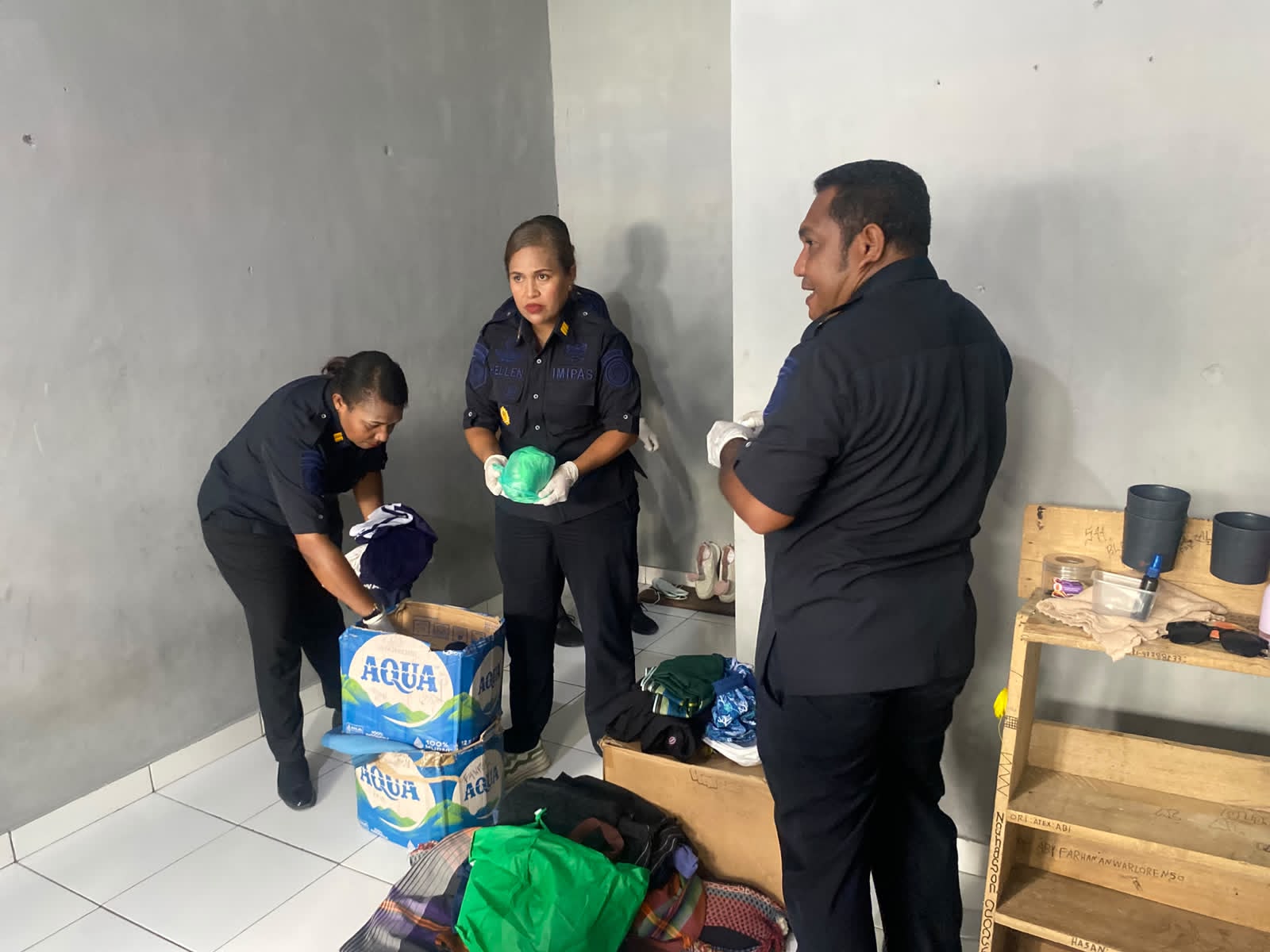 Razia Gabungan di LPKA Manokwari, Silet dan Alat Cukur Diamankan