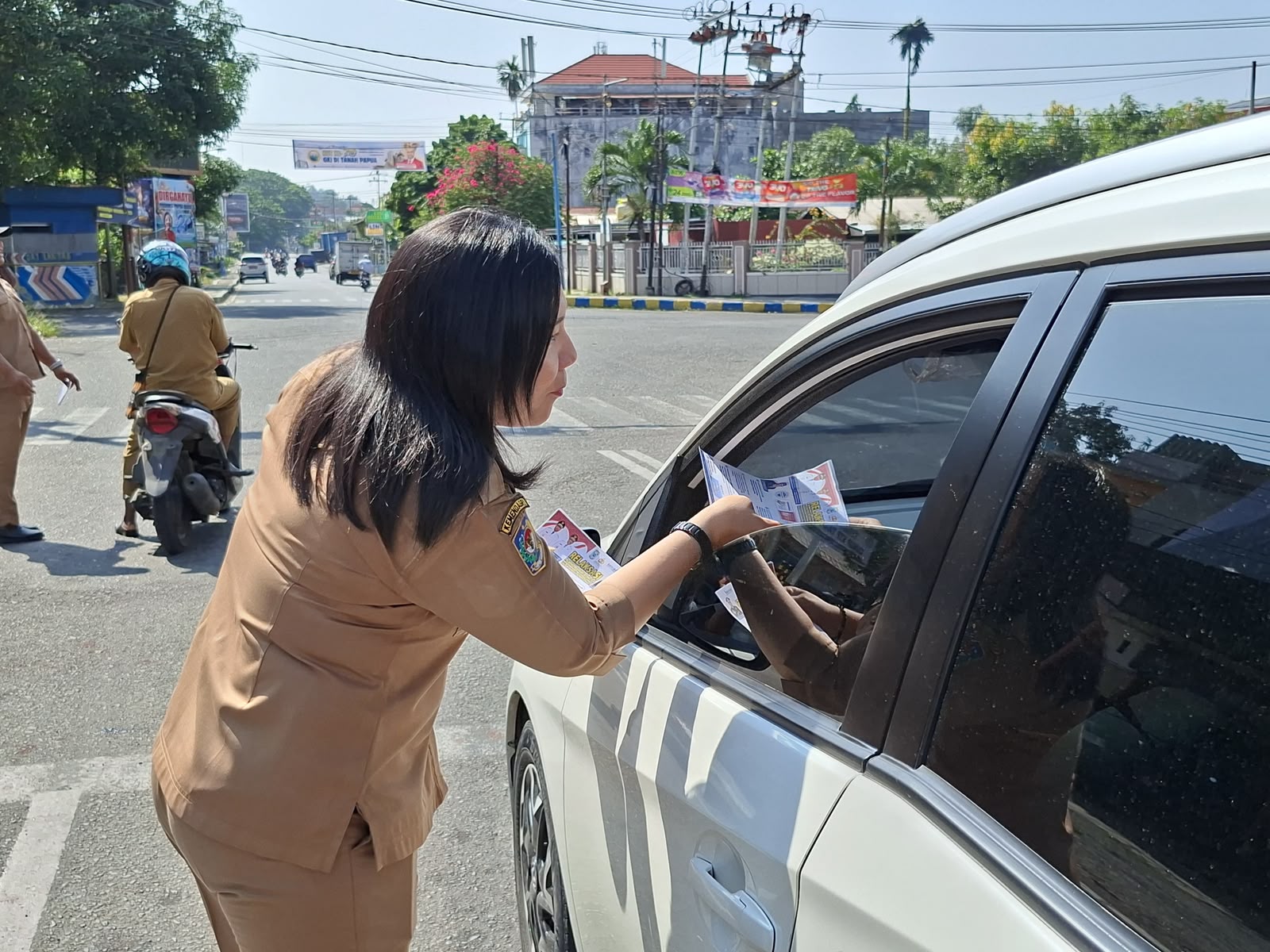 Samsat Manokwari Gencar Sosialisasi Relaksasi Pajak Kendaraan