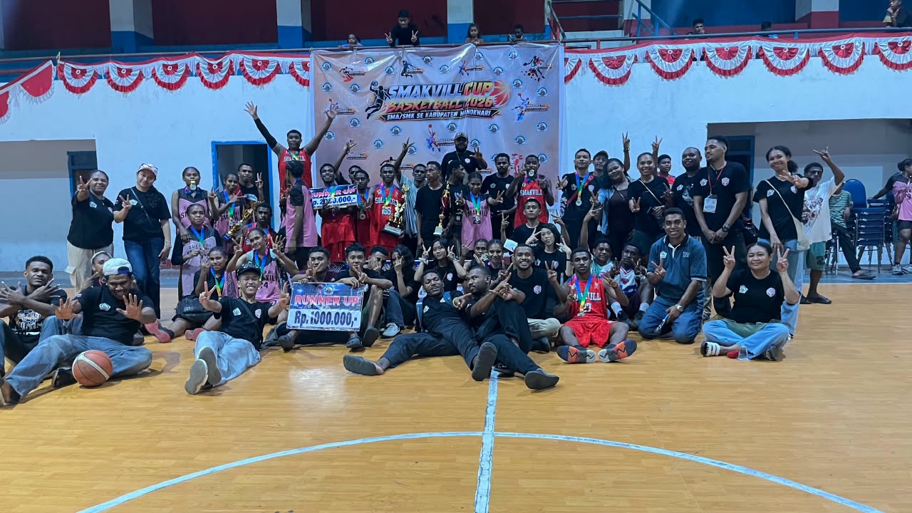 SMA N 1 Dominasi SMAKVill Cup Basketball 2026