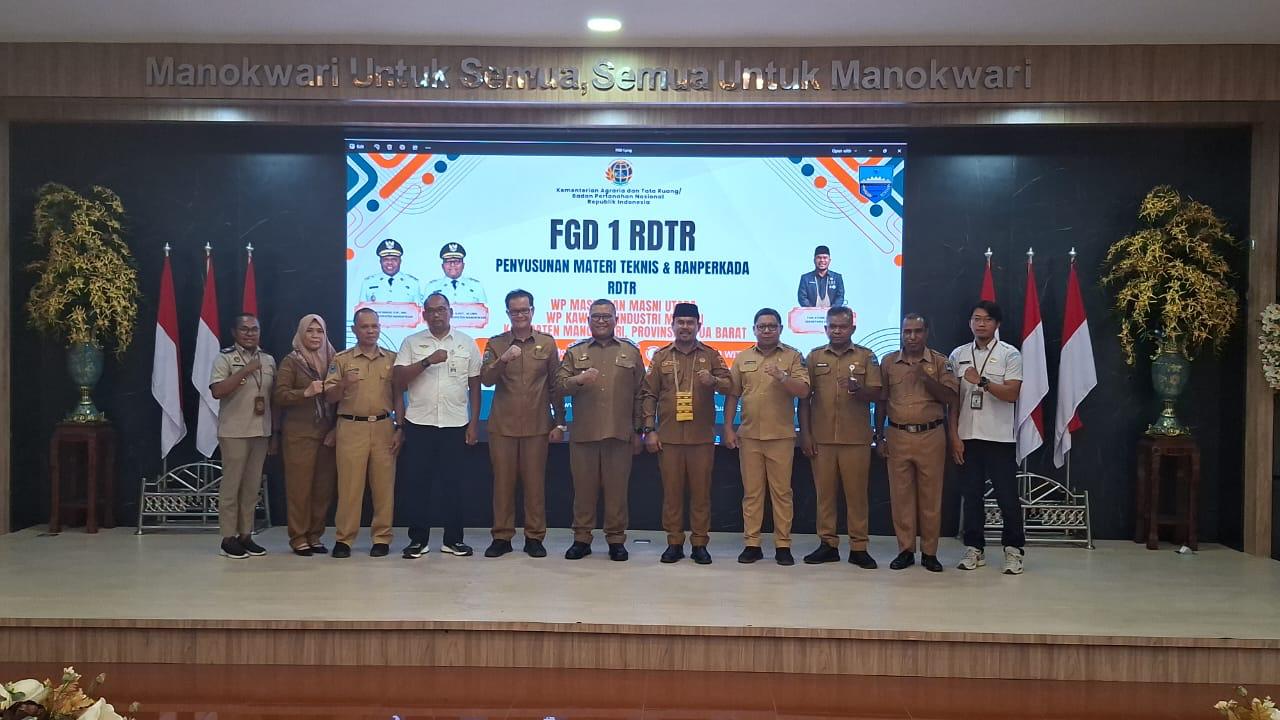 Pemkab Manokwari Paralel Kerjakan 5 RDTR, Percepat Kepastian Ruang dan Investasi