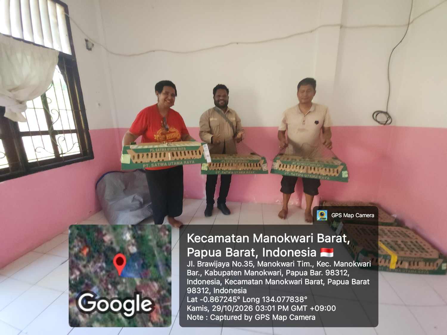 Pemprov Papua Barat Salurkan Bantuan 5800 Ekor Ayam Pedaging dan Petelur Bagi Kelompok Masyarakat di Manokwari