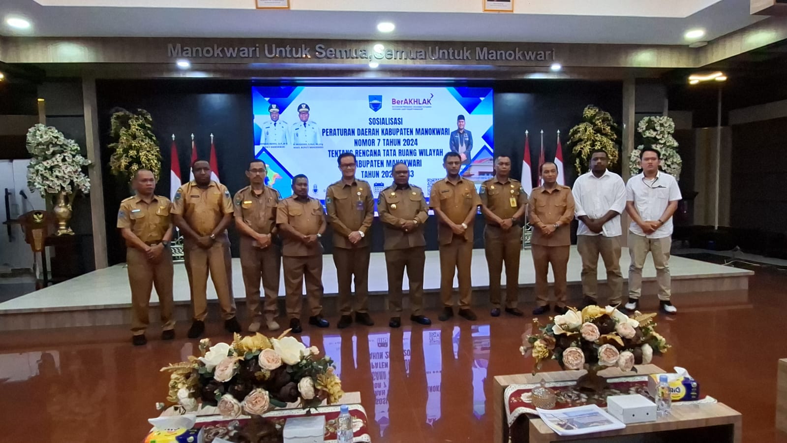 Sosialisasi Perda RTRW, Hermus Indou : Perda Nomor 7/2024 Jadi Landasan Hukum dan Pedoman Strategis Pembangunan Daerah